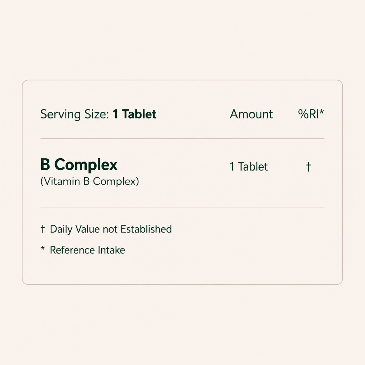 Pre-Order - B Complex