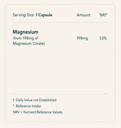 Vegan Magnesium